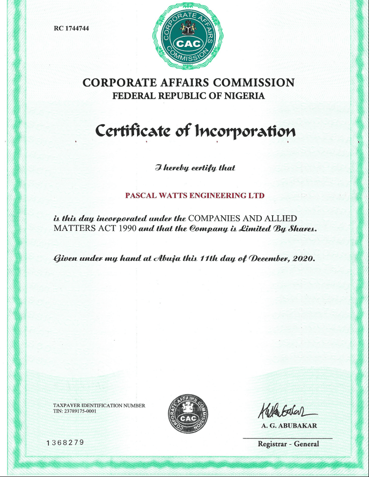 CAC Certificate